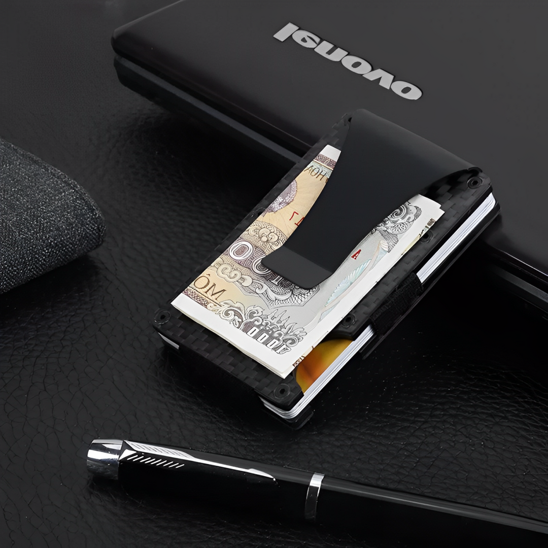 Men's Sleek Wallet - Holds up to 15 cards Bowlift
