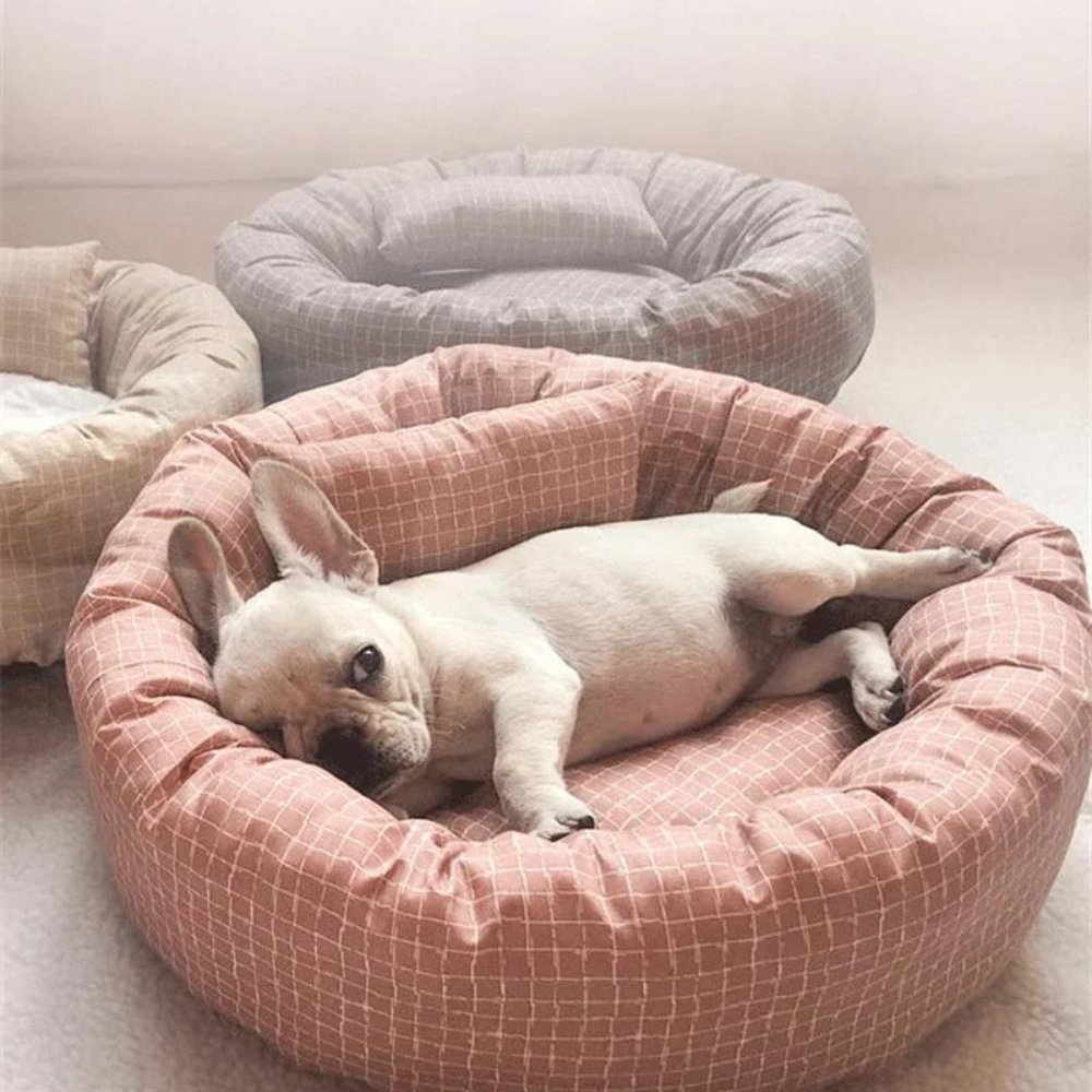 PlushPaw • Round Dog Sleeping Bed