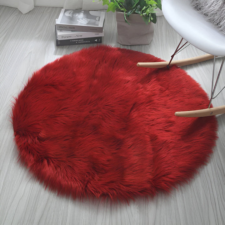 BowLift | Round Cloud Soft Plush Rug