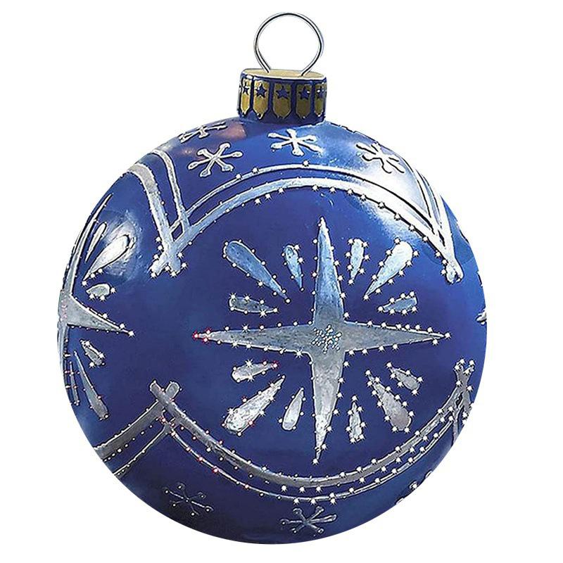 BowLift | Inflatable Christmas Ball Outdoor Decorated