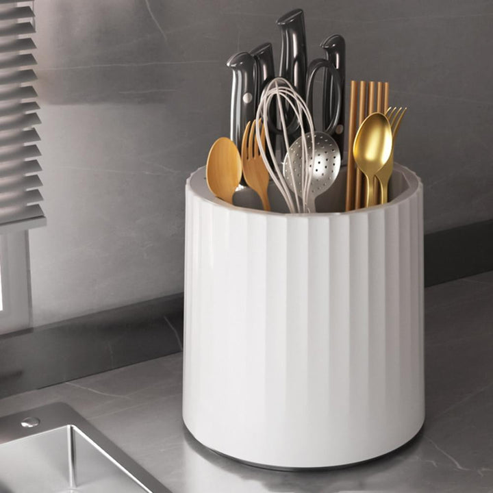 BowLift | Easy Storage Cylinder Kitchen Silverware Holder