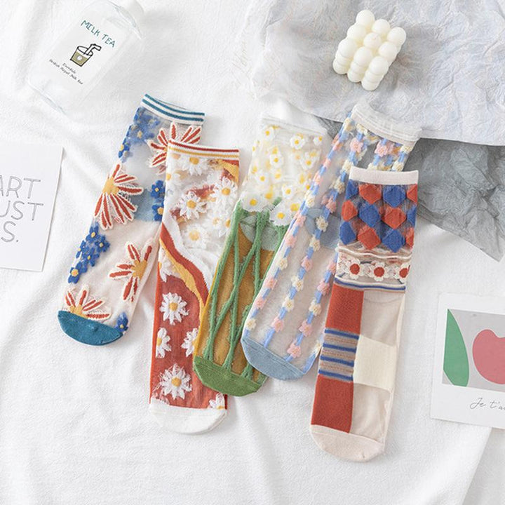 BowLift | Summer Women Transparent Socks