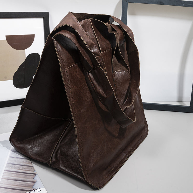 BowLift | Oversized Leather Tote