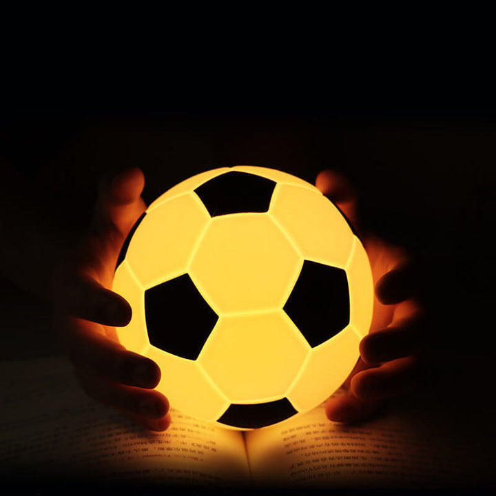 BowLift | Creative Soccer Silicone LED Night Light USB Charging Table Lamp
