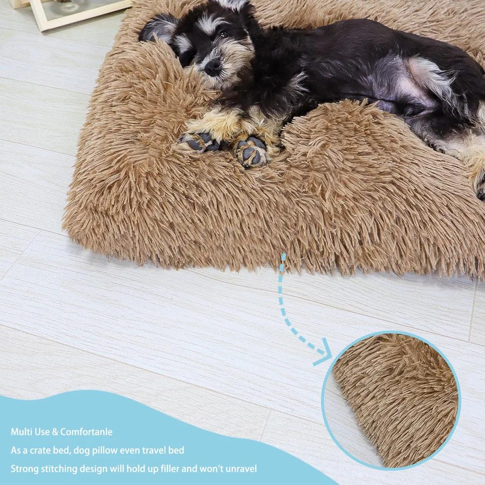 FluffRest • Plush Dog Bed