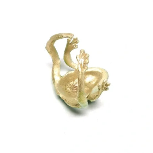 BowLift | FrogGlam - Elegant Tree Frog Ring & Earrings