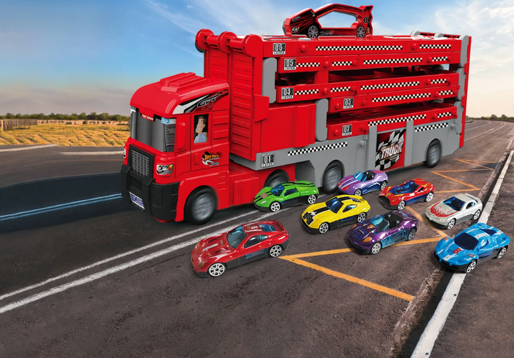 Christmas Advent Calendar with Model Cars