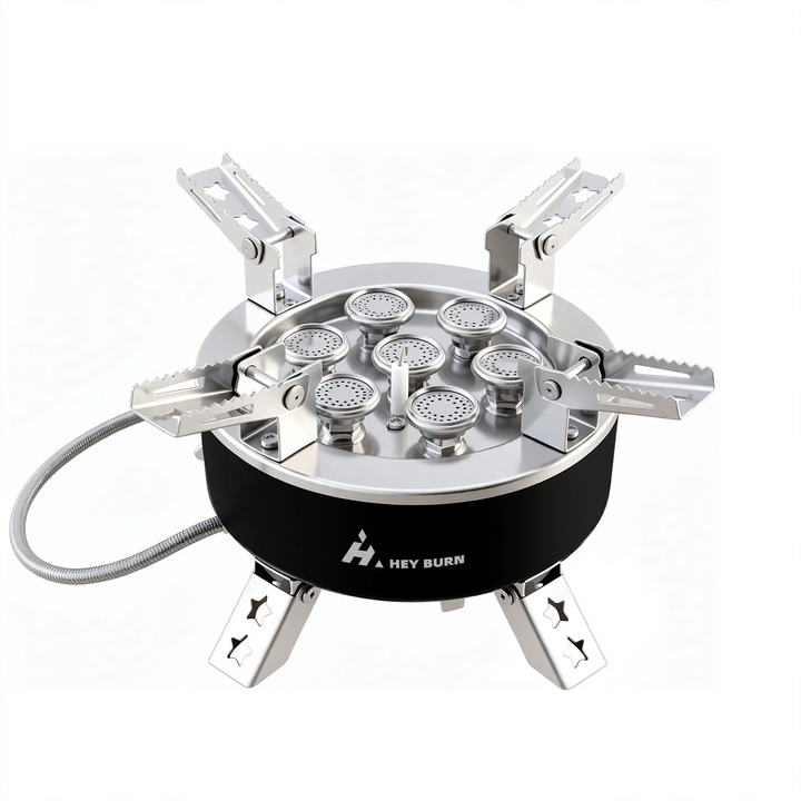 Portable gas stove with infrared burner