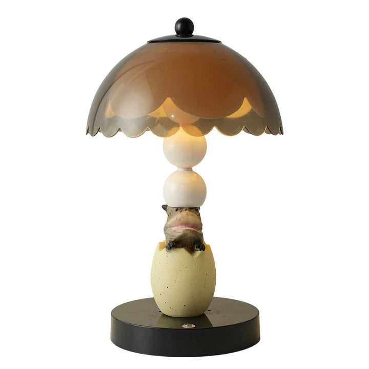 Dinosaur table lamp with color change