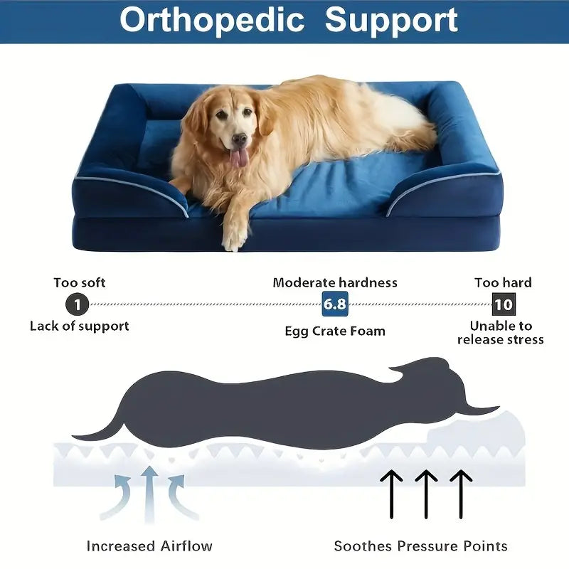 OrthoComfort • Ultra Comfortable Orthopedic Dog Bed