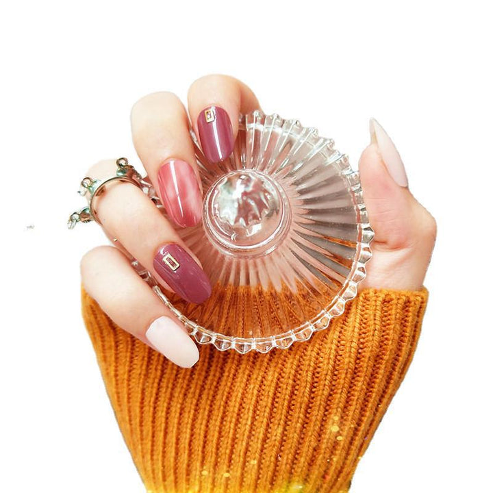 Glamorous Glittering Press-On Nail Set