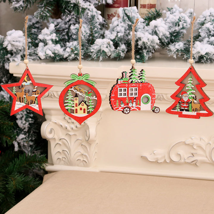 Illuminated Christmas Ornament Bowlift
