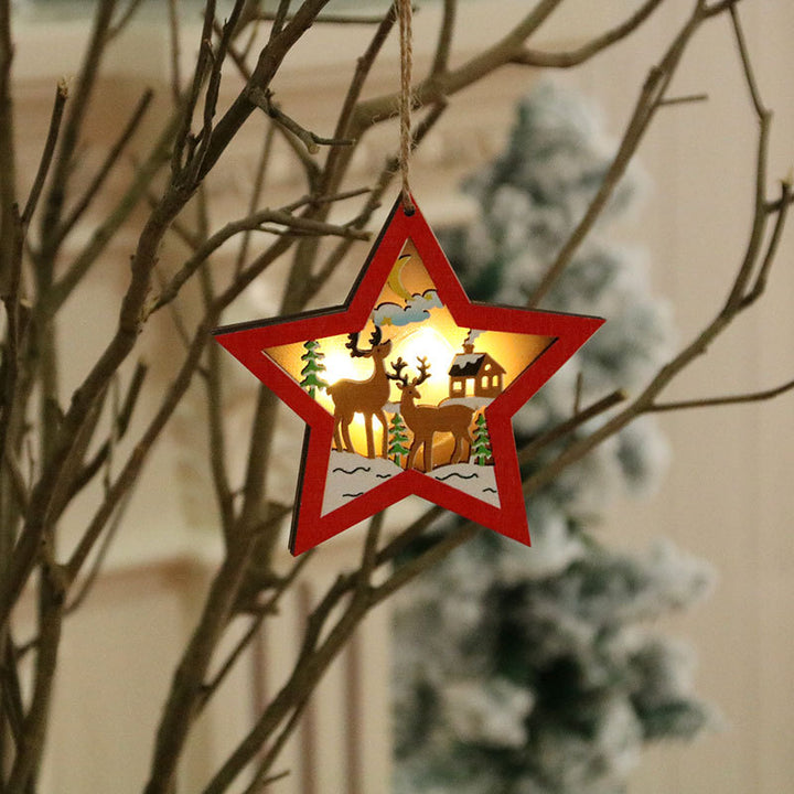 Illuminated Christmas Ornament Bowlift