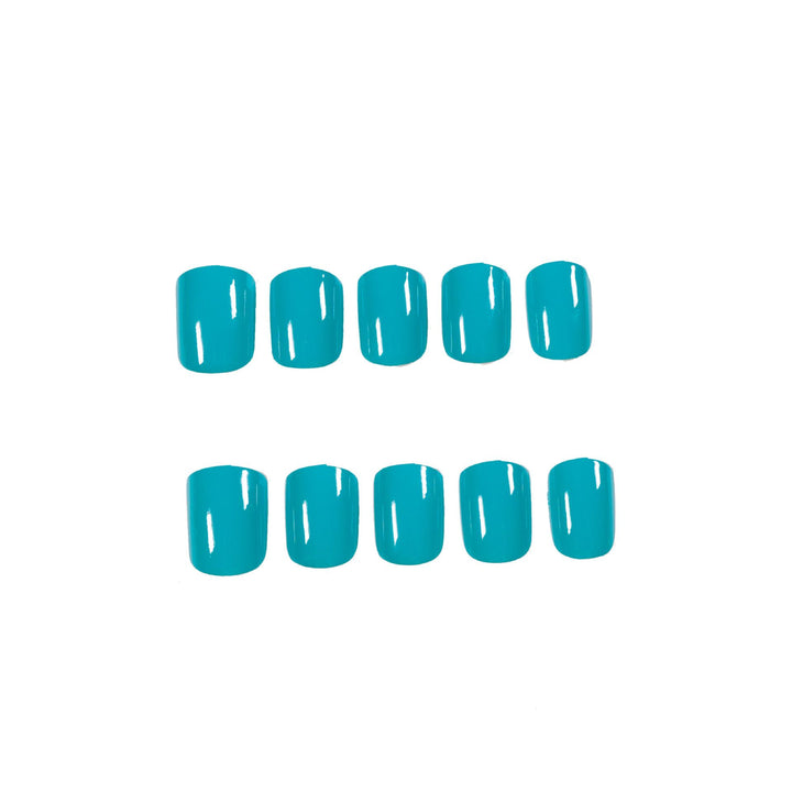 Artificial nail extensions with modern design Bowlift