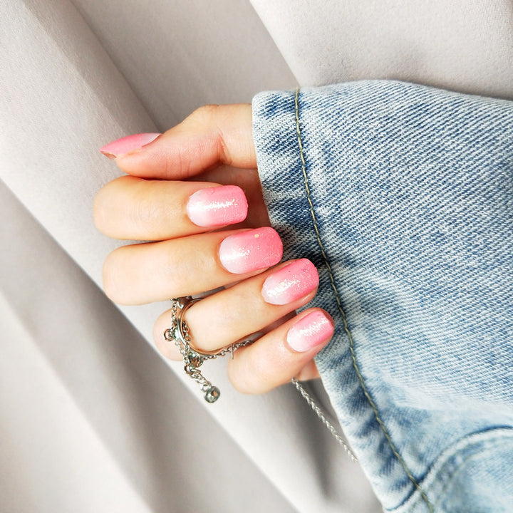 Glittering Press-On Nail Art Set