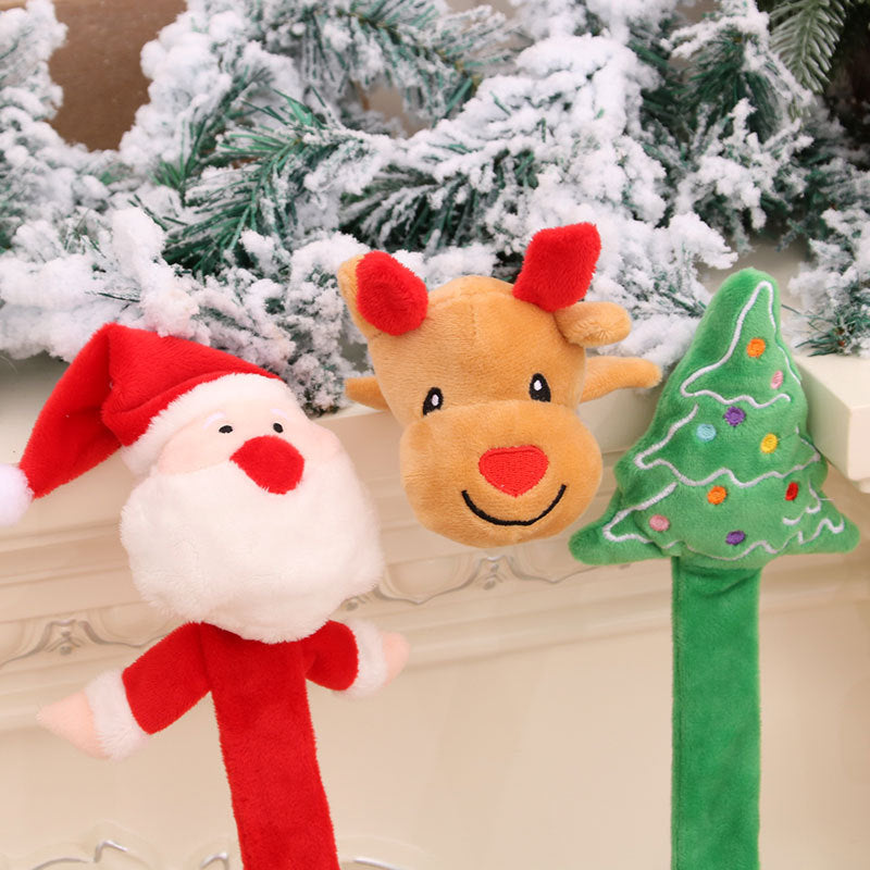 Plush Reindeer Hand Puppet Bowlift