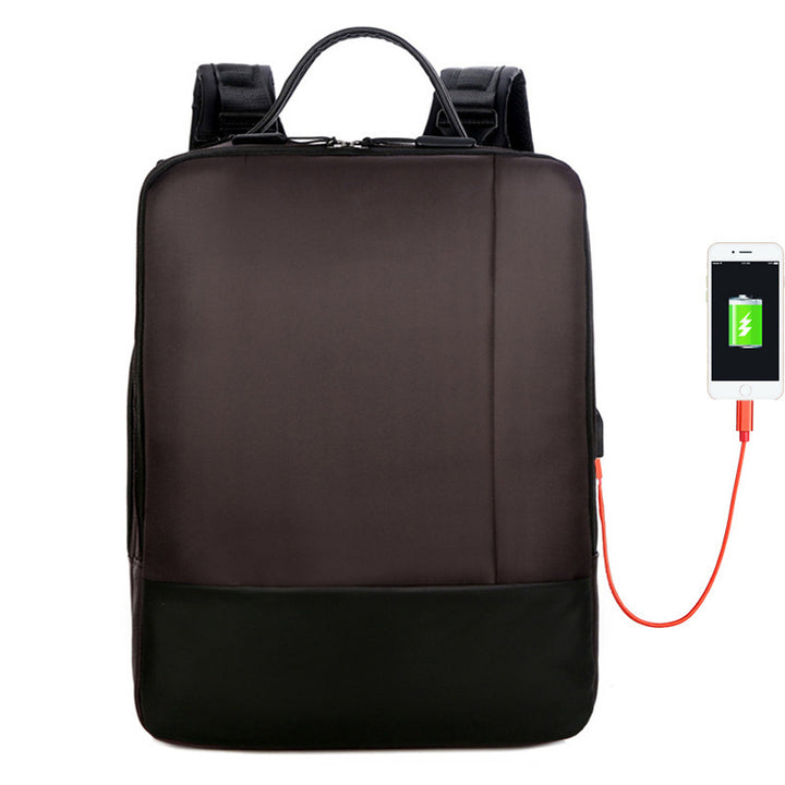 Tech-Integrated Charging Backpack Bowlift