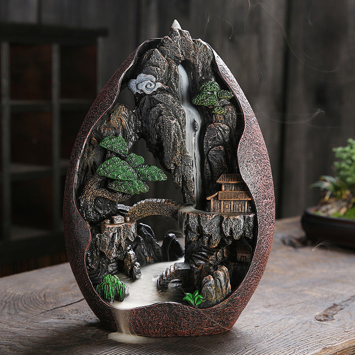 Decorative Aromatic Waterfall Incense Holder