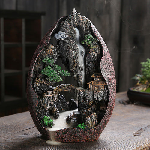 Decorative Aromatic Waterfall Incense Holder