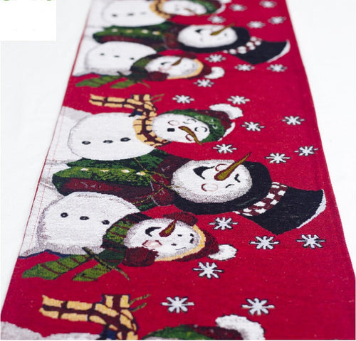 BowLift | Christmas Elk Snowman Table Runner Merry Christmas Decorations