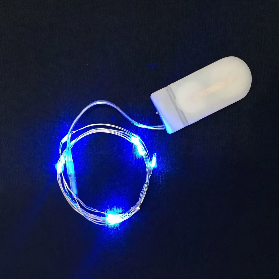 LED Copper Wire String Lights with Battery Box