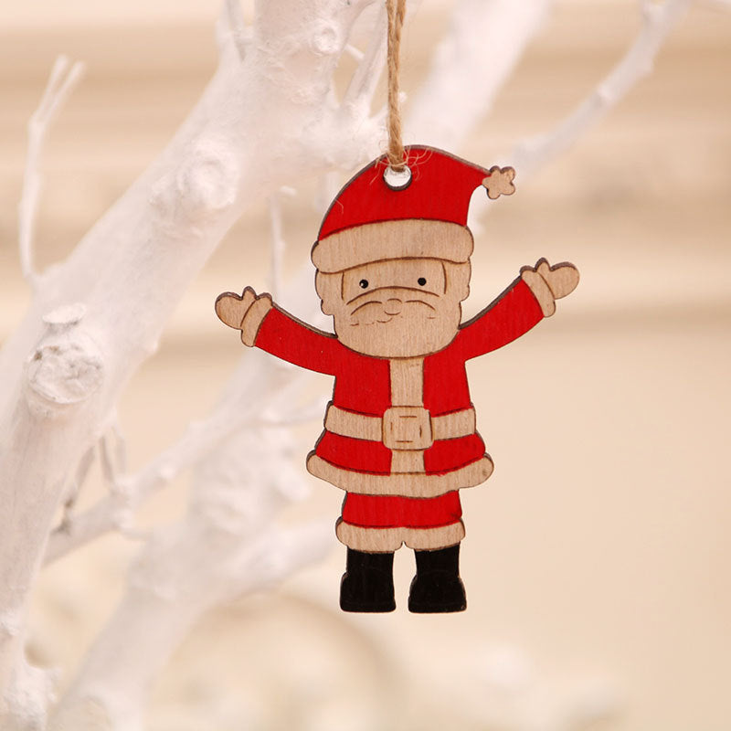Wooden Snowman Ornament Bowlift