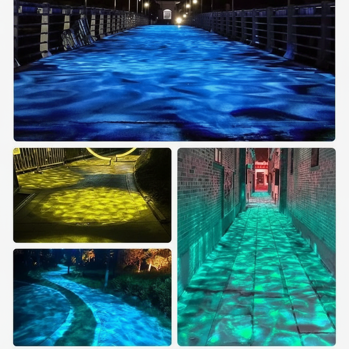 BowLift | Dynamic Wave Effect Landscape Light Projector