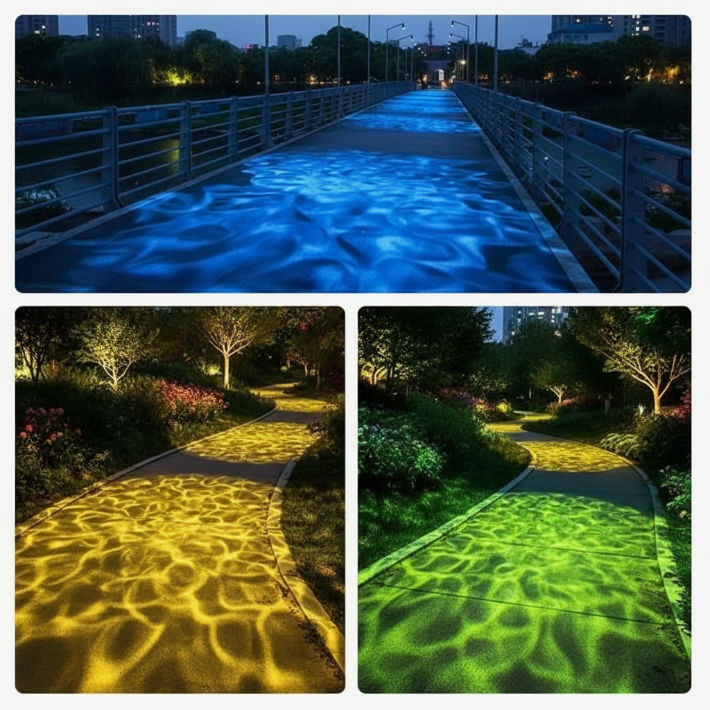 BowLift | Dynamic Wave Effect Landscape Light Projector