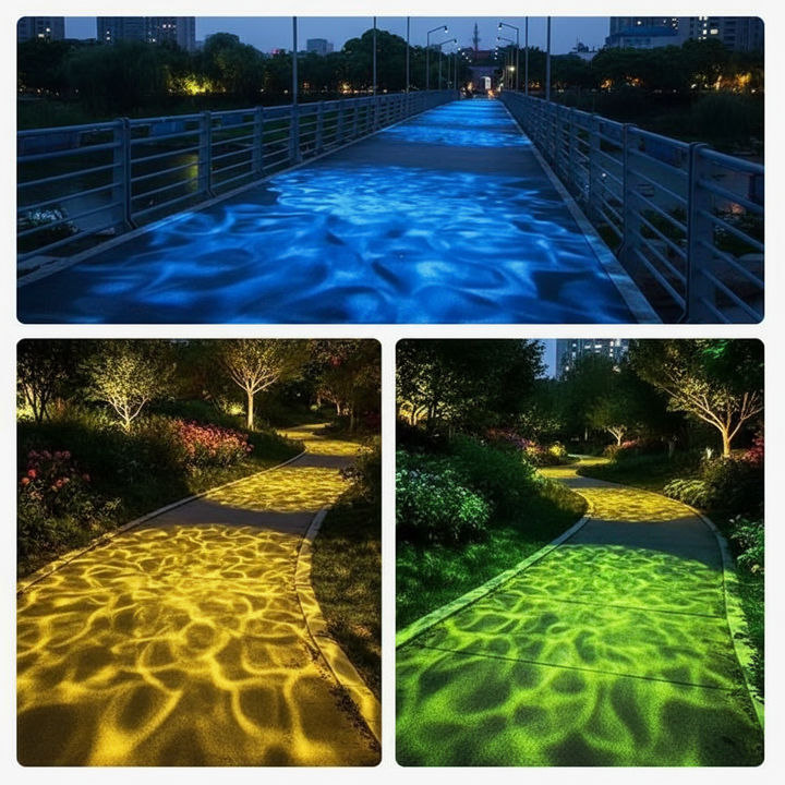 BowLift | Dynamic Wave Effect Landscape Light Projector