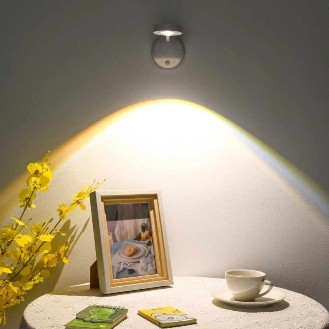 BowLift | Spark360 – Wireless LED Spotlight with Motion Sensor and 360° Adjustable Mount