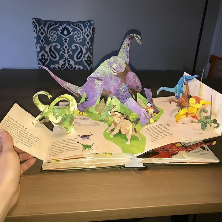 3D Pop-up Book Dinosaur
