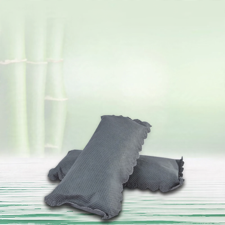 Activated carbon shoe cushions for odor and moisture absorption
