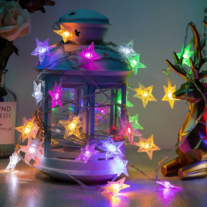 LED string lights for atmospheric decoration