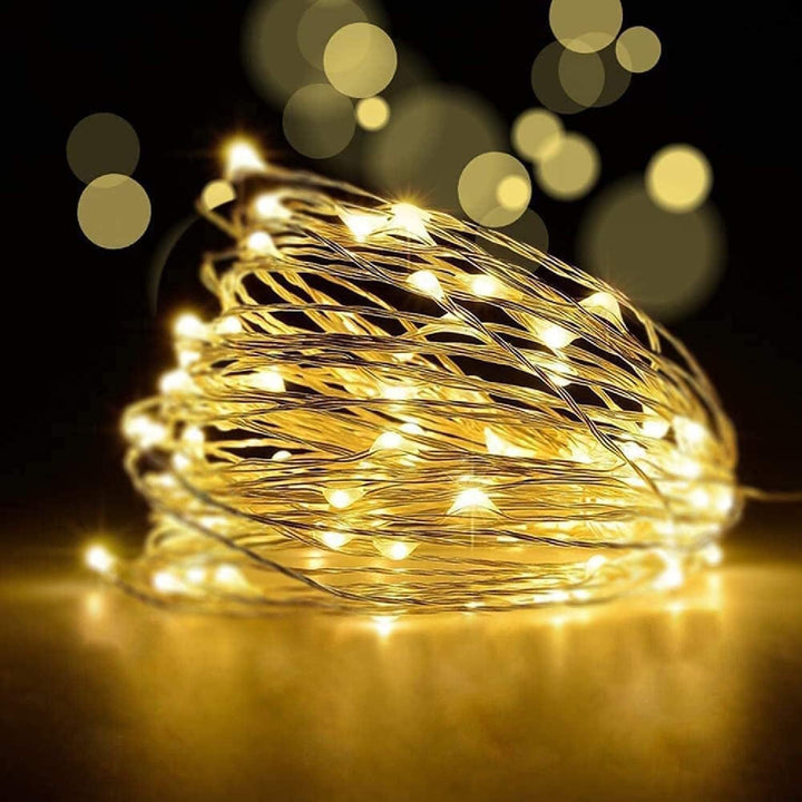 LED copper wire string lights for creative decorations