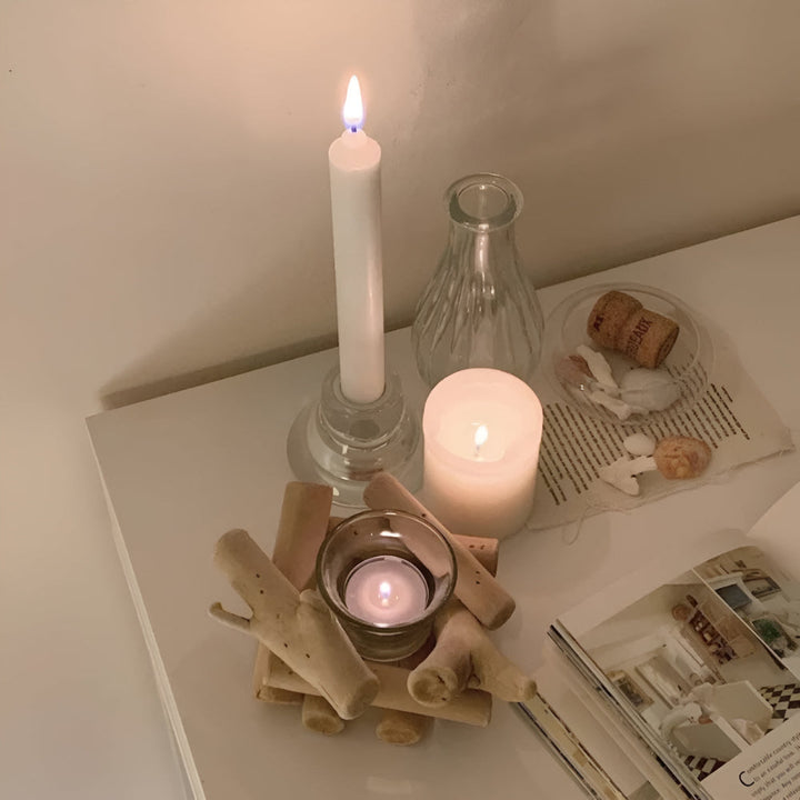 BowLift | Driftwood Haven Candle Holder