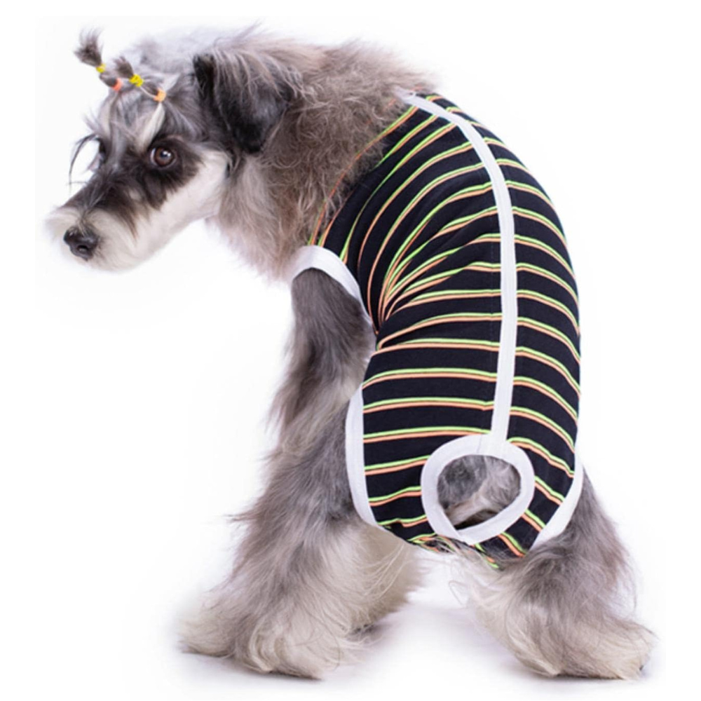 StripeGuard • Dog Recovery Suit for Post-Surgery Care