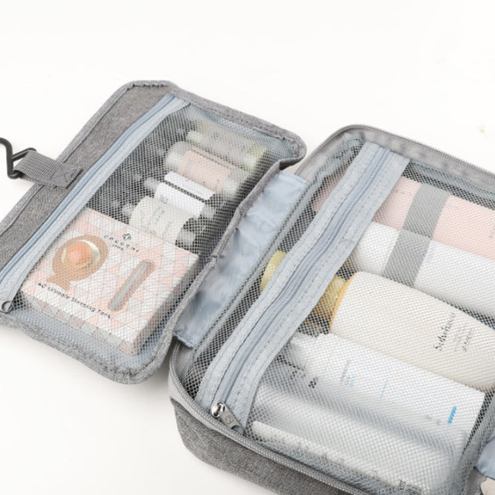 Cosmetic organizer for travel