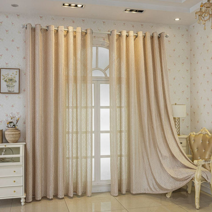BowLift | Imperial Maze Embroidered Curtain