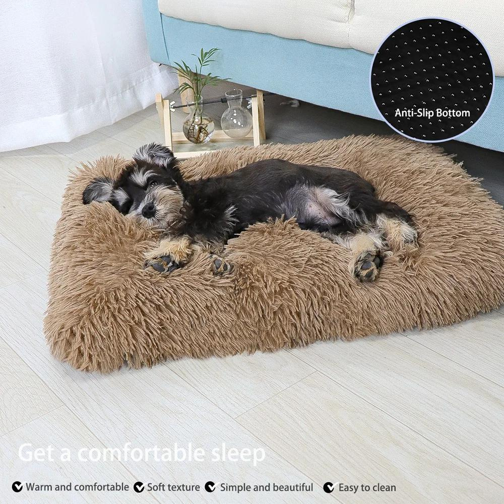 FluffRest • Plush Dog Bed