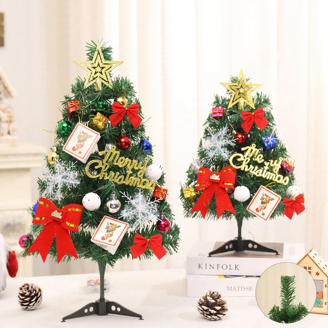 Mini Christmas Tree Set, 45 cm or 60 cm