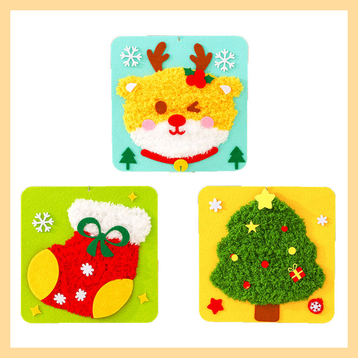 BowLift | Christmas DIY Embroidery Doll Set
