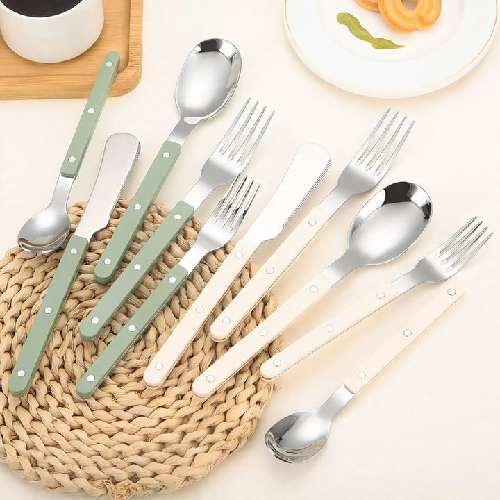 Stainless steel cutlery, 410 steel, various parts