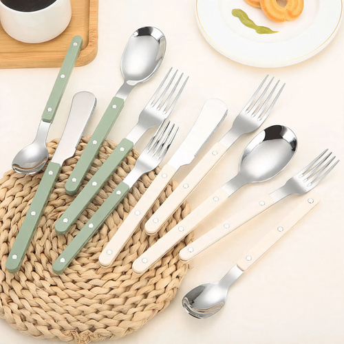 Stainless steel cutlery, 410 steel, various parts