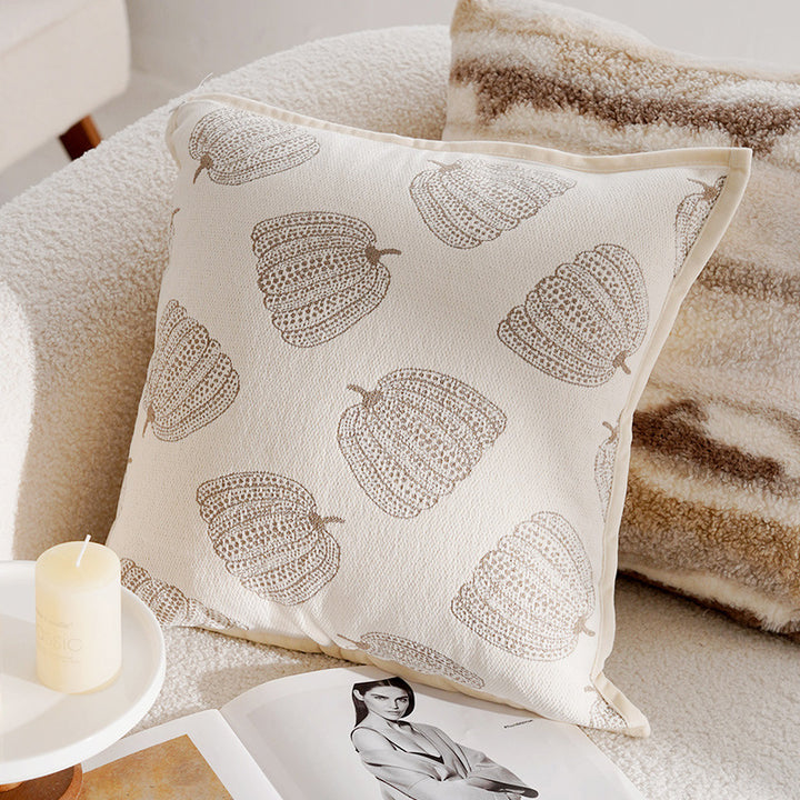 Decorative cushions made of linen, Nordic, striped