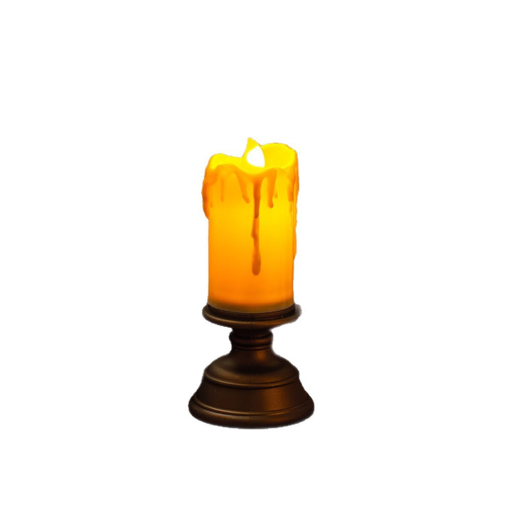 LED Real Wax Effect Candle with Drip Effect