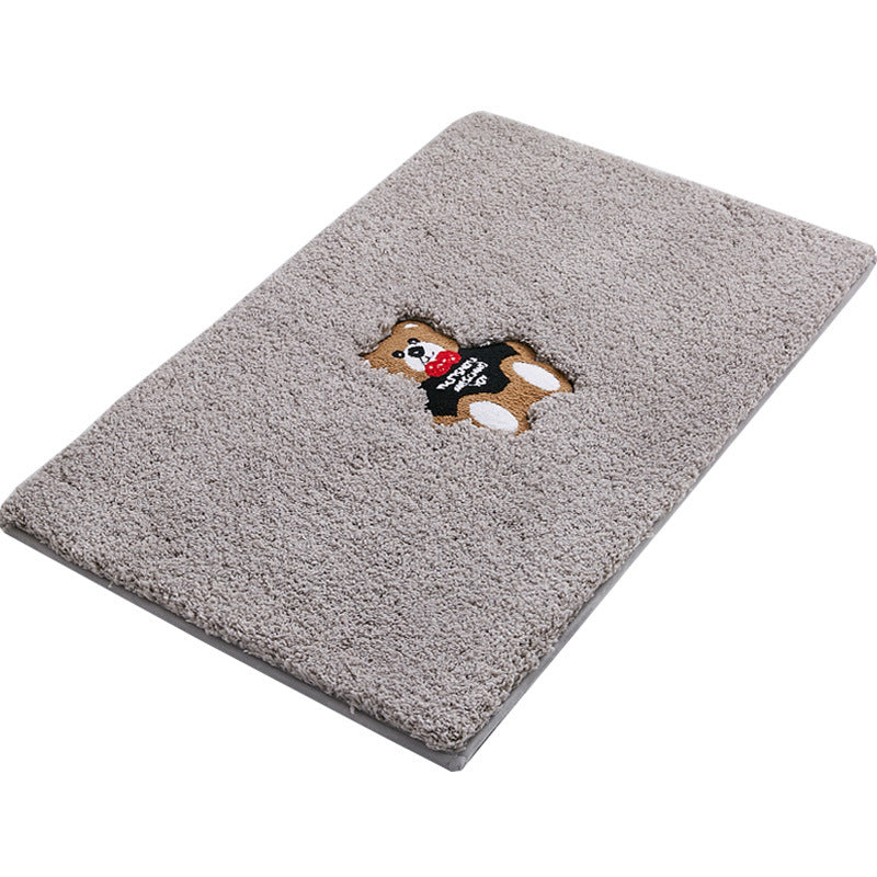 Cute Animal Pattern Bath Rug Bowlift