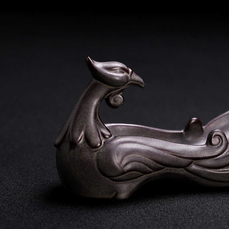 Artistic Phoenix Sculpture Incense Holder