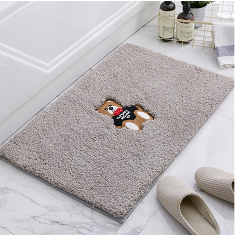 Cute Animal Pattern Bath Rug Bowlift
