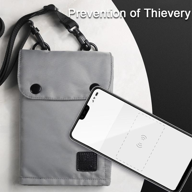 BowLift | RFID Blocking Travel Bag Passport Holder