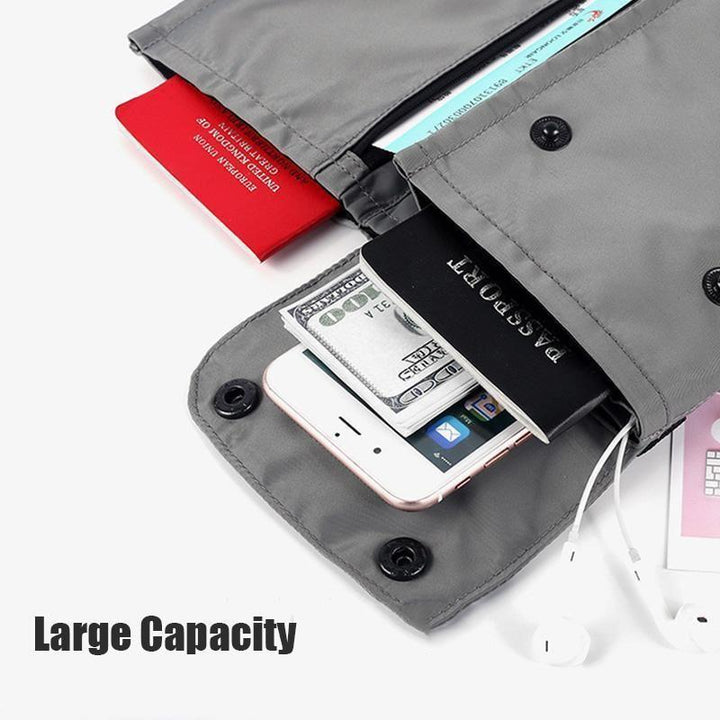 BowLift | RFID Blocking Travel Bag Passport Holder